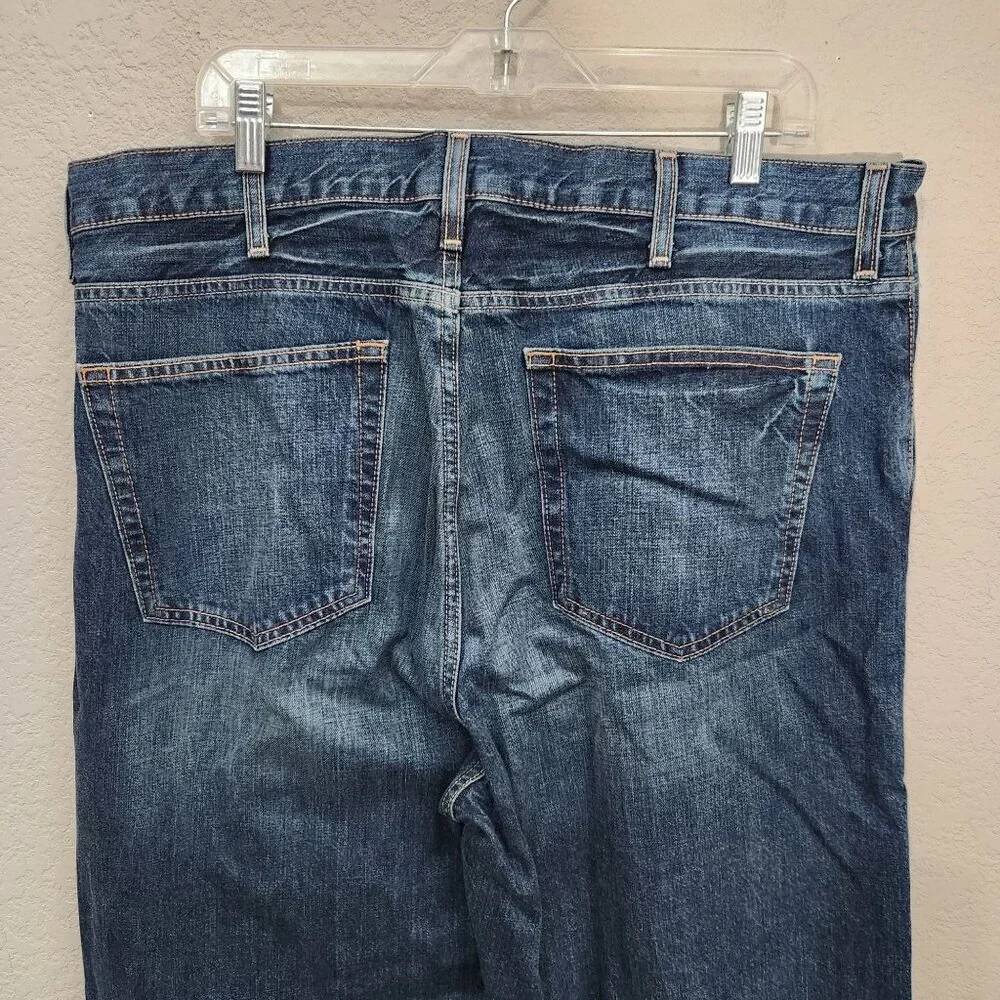 Cremeux Jeans Mens Size 38 X 30 Relaxed Fit Blue Denim